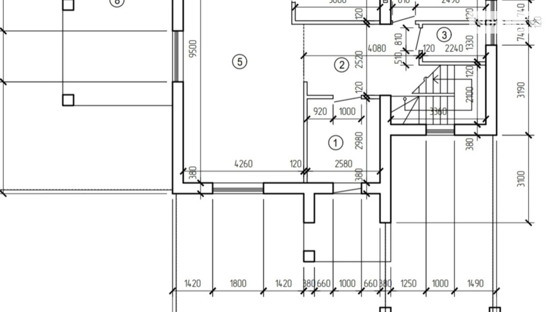 Продается дом на 2 этажа 180 кв. м с гаражом, цена: 120000 $ - фото 3