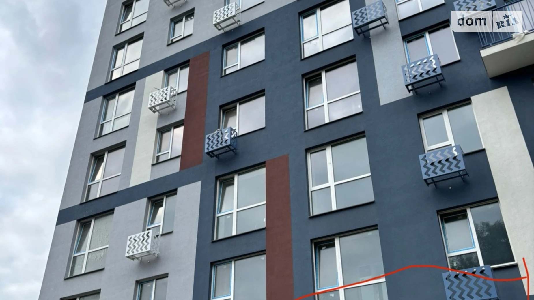 Продается 1-комнатная квартира 37.6 кв. м в Ровно, ул. Белая, 1Б - фото 3