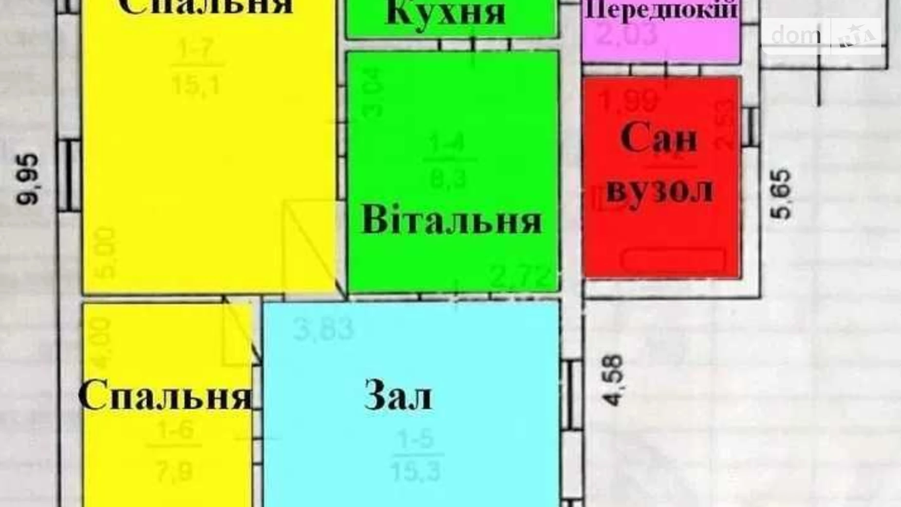Продается одноэтажный дом 62 кв. м с мебелью, цена: 54000 $ - фото 2