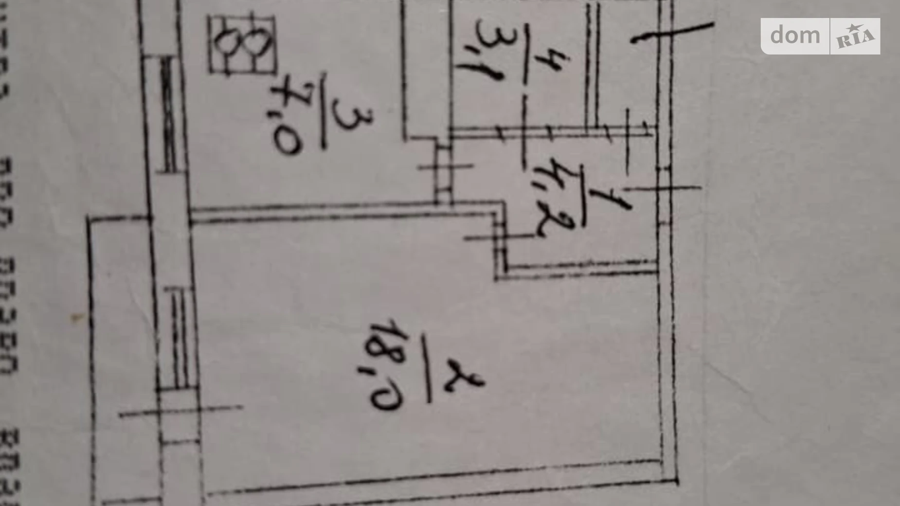 Продается 1-комнатная квартира 33.4 кв. м в Киеве, ул. Северная, 48 - фото 2
