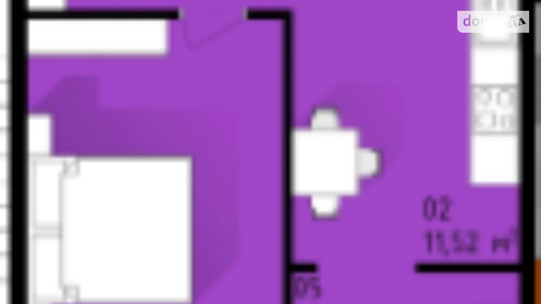 Продается 1-комнатная квартира 42.7 кв. м в Крыжановка, ул. Семена Палия(Днепропетровская дорога) - фото 3