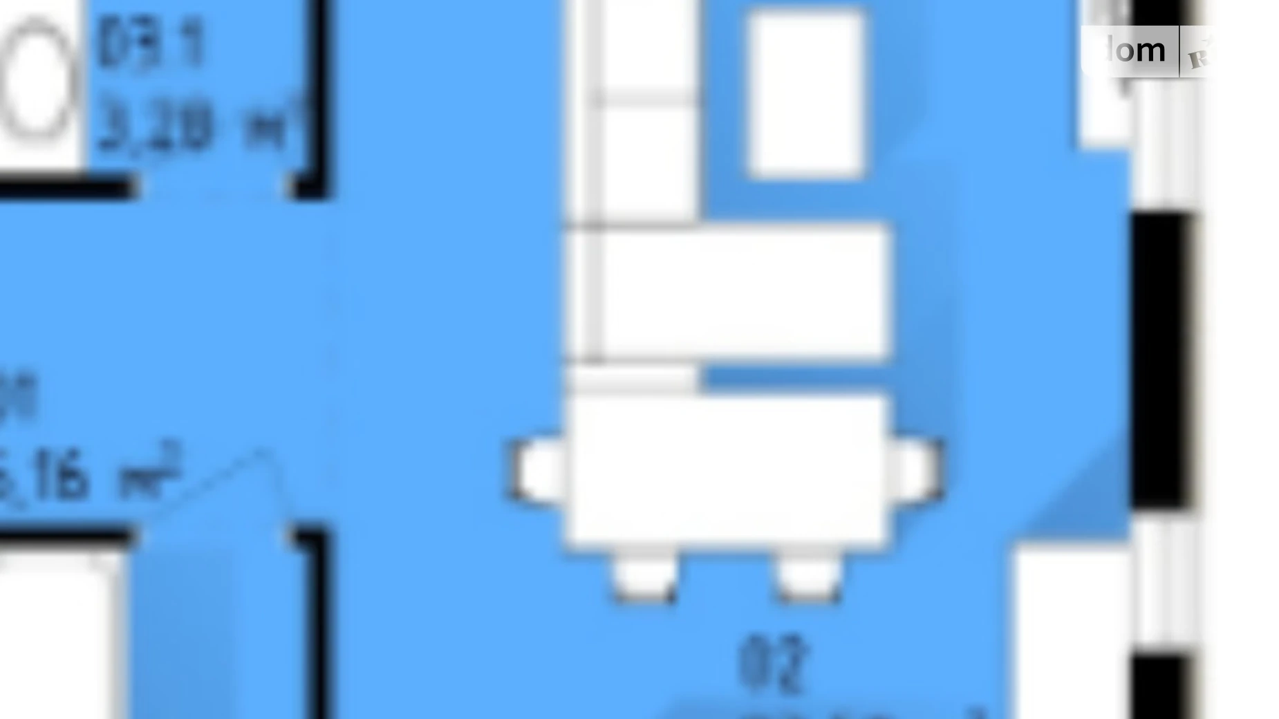 Продается 2-комнатная квартира 69.6 кв. м в Крыжановка, ул. Семена Палия(Днепропетровская дорога) - фото 2