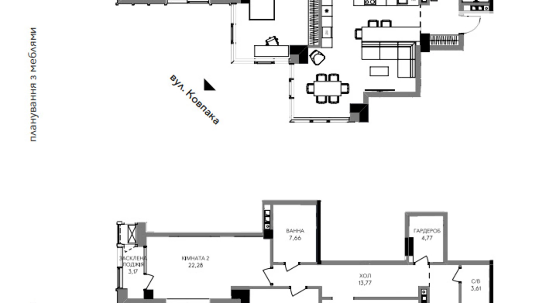 Продается 3-комнатная квартира 118 кв. м в Киеве, ул. Антоновича(Горького), 136-138 - фото 2