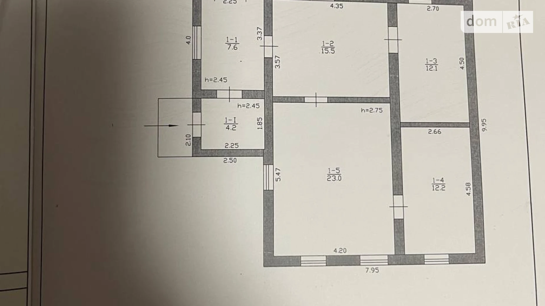 Продается одноэтажный дом 156 кв. м с участком, цена: 17000 $ - фото 2