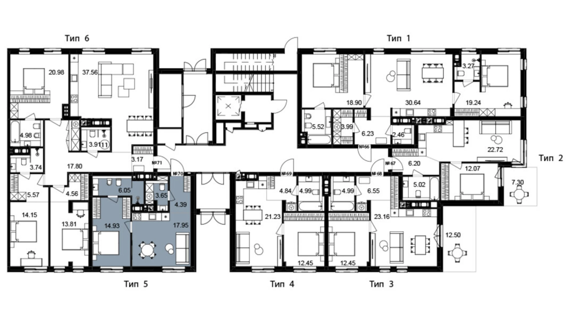 Продається 1-кімнатна квартира 46.97 кв. м у Львові, вул. Пасічна, 154 - фото 3