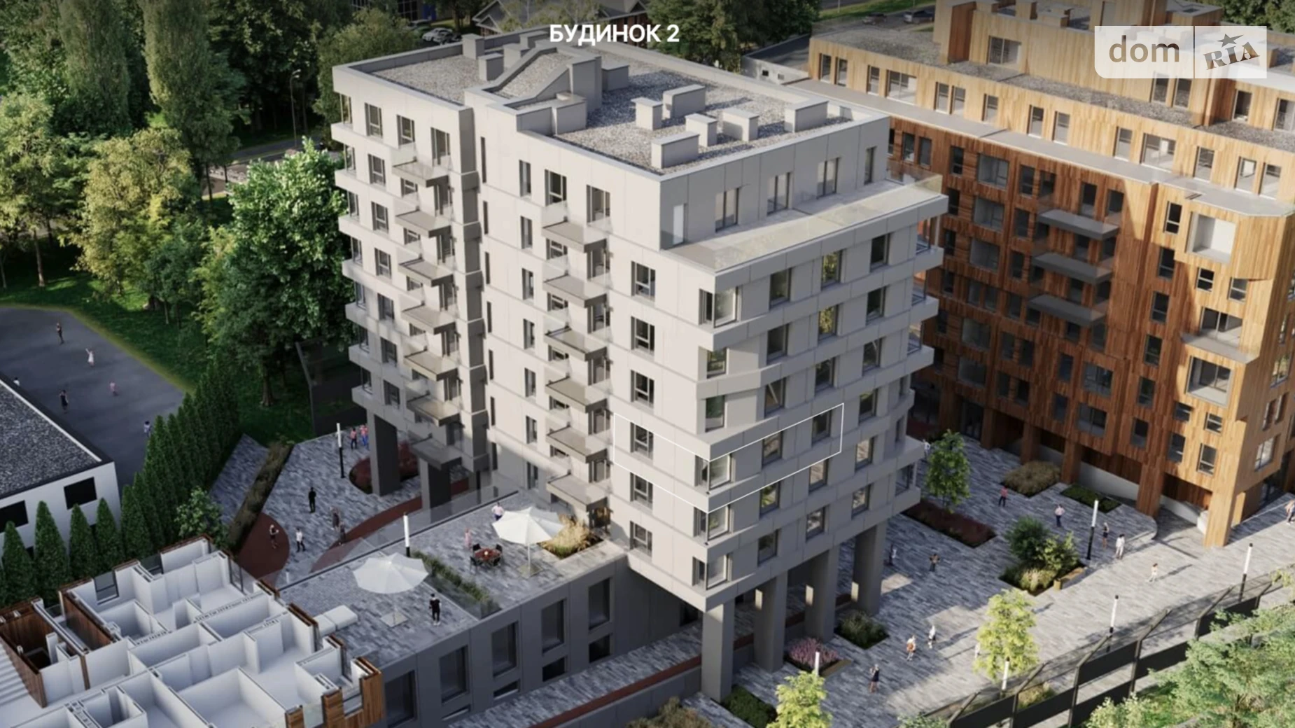 Продается 1-комнатная квартира 53.26 кв. м в Львове, ул. Владимира Навроцкого, 69 - фото 2