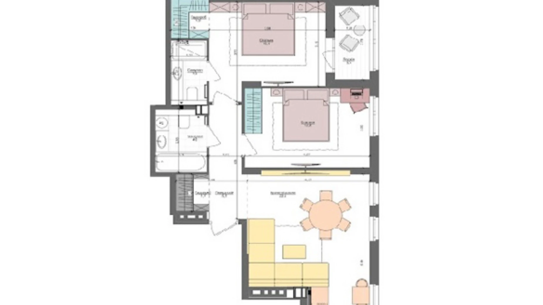 Продается 2-комнатная квартира 67.8 кв. м в Киеве, ул. Салютная, 2 корпус 7 - фото 2