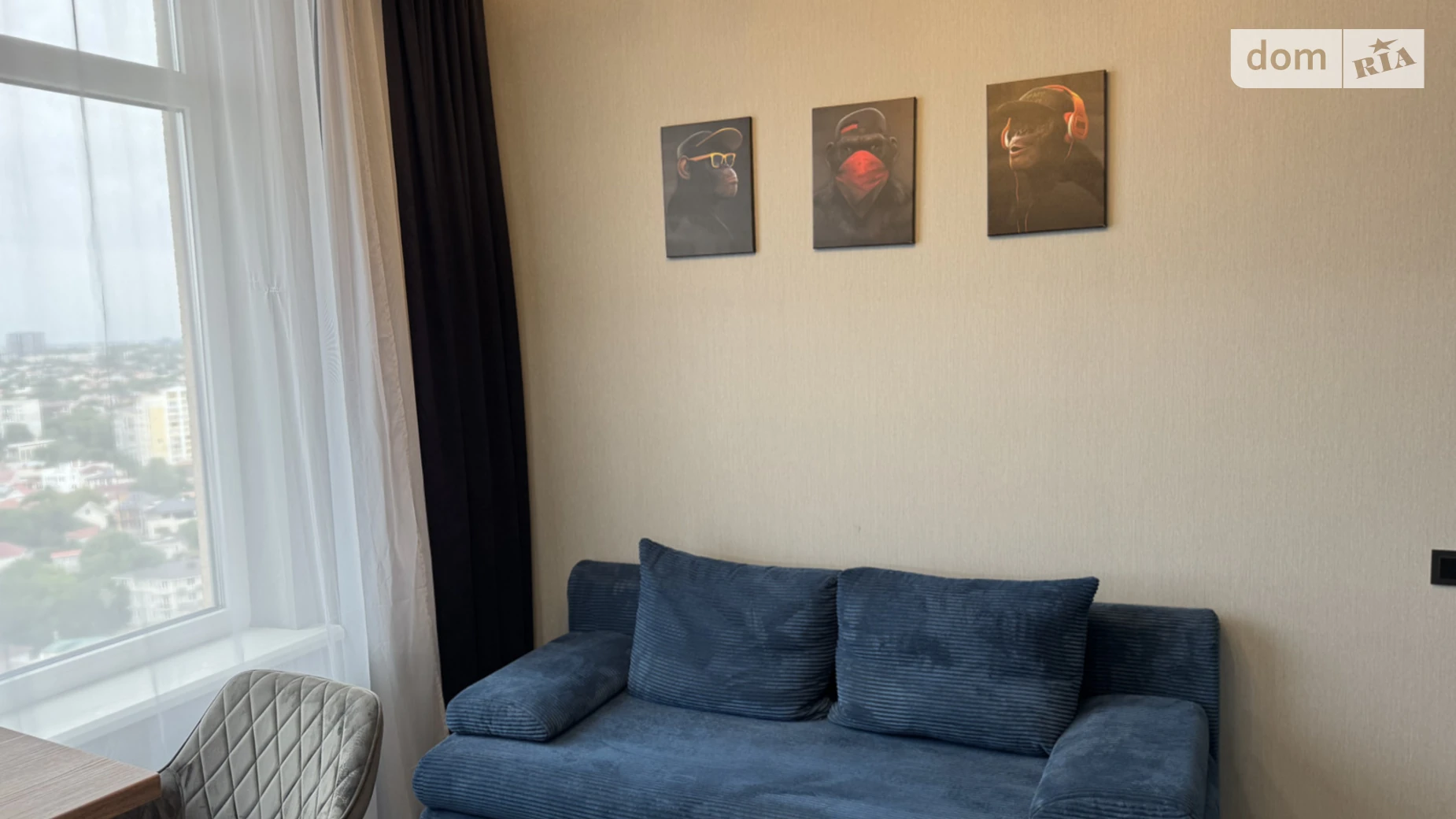 Продается 1-комнатная квартира 42 кв. м в Одессе, ул. Валерия Самофалова, 16А/4 - фото 3
