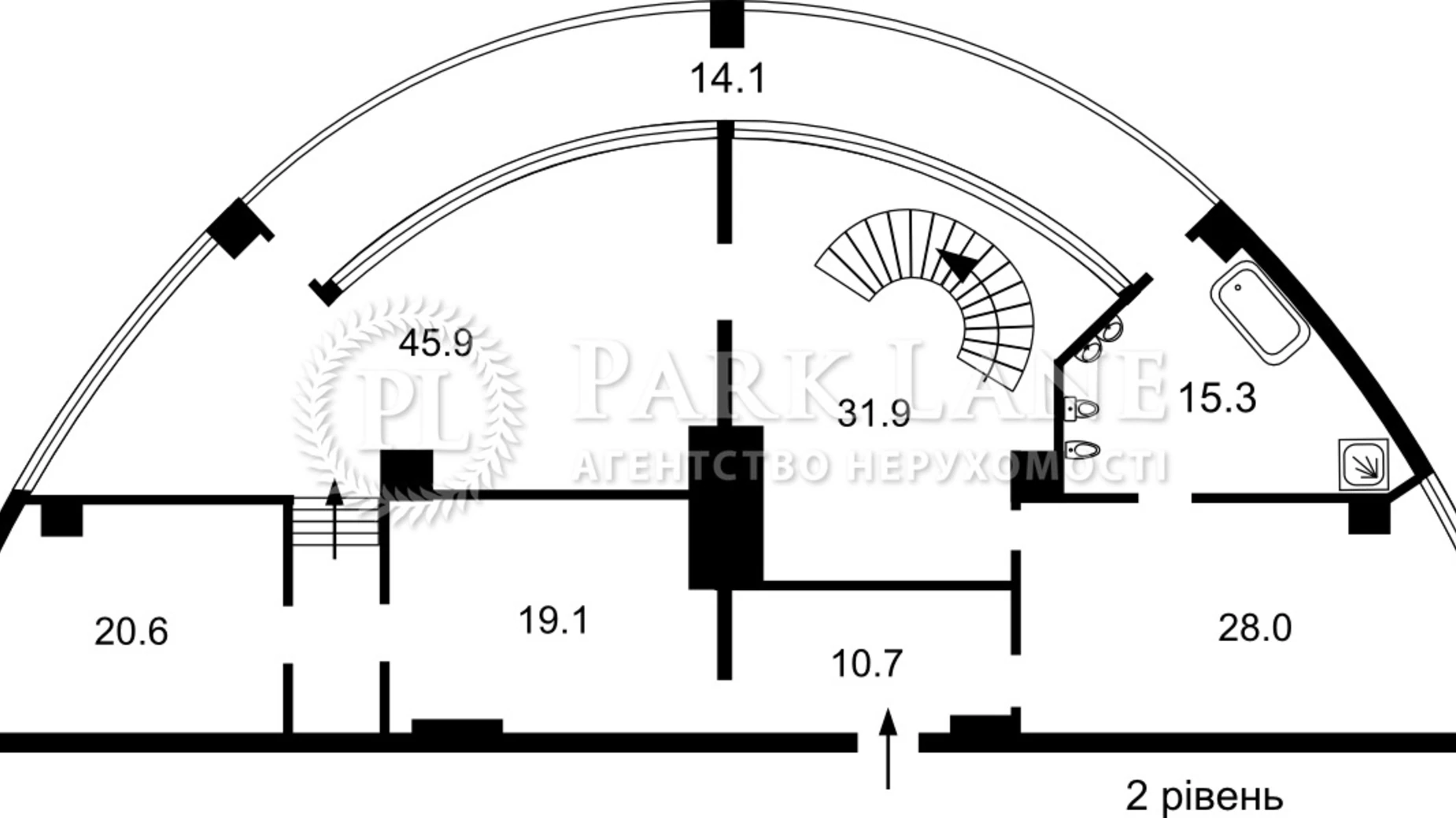 Продается 3-комнатная квартира 379.4 кв. м в Киеве, ул. Иоанна Павла II(Патриса Лумумбы), 12 - фото 5