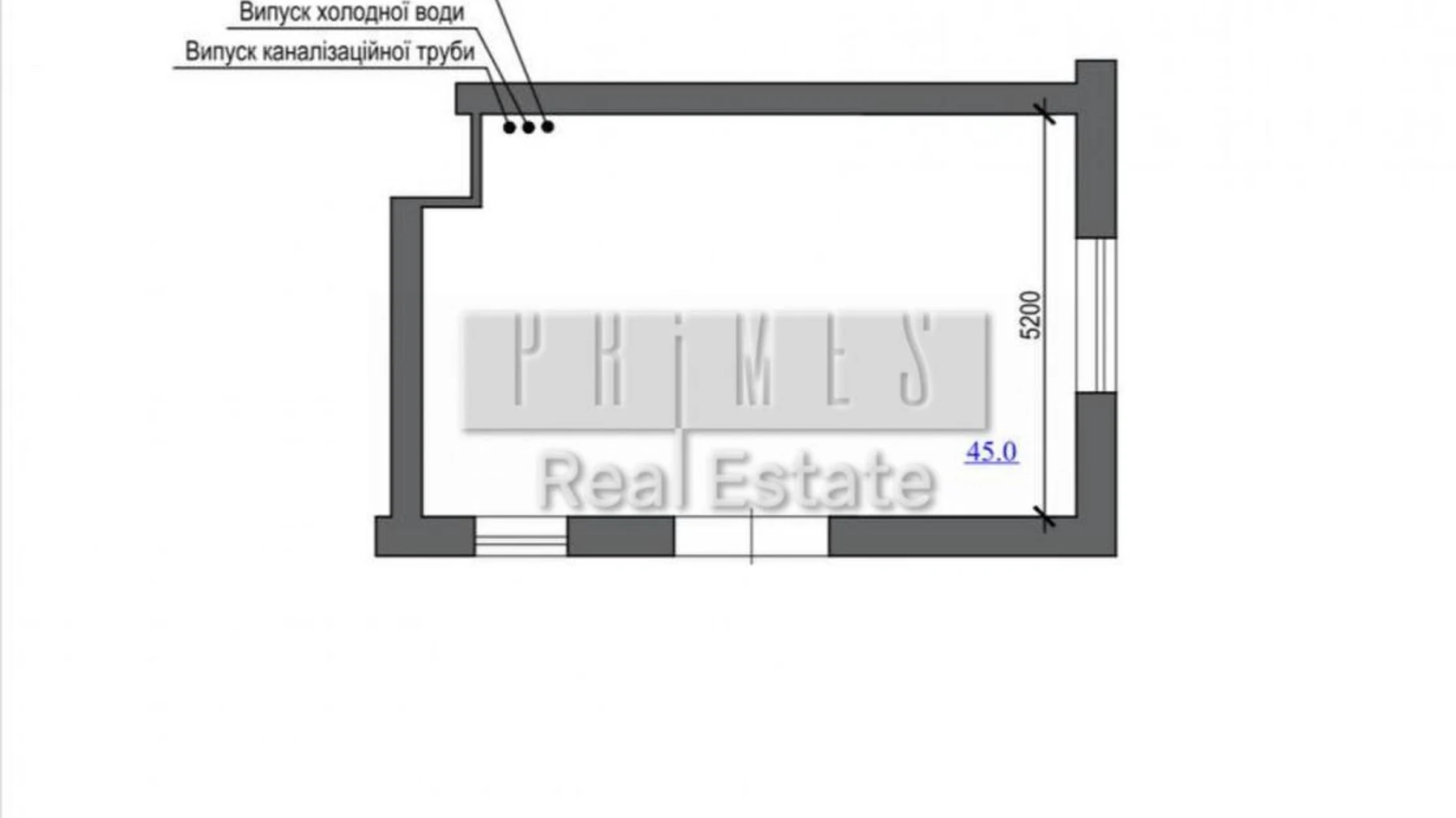 Сдается в аренду помещения свободного назначения 50 кв. м в 5-этажном здании, цена: 1940 $ - фото 2