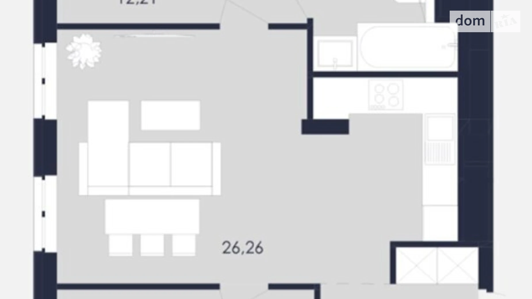 Продается 2-комнатная квартира 63.56 кв. м в Сокольниках, ул. Героев Майдана, 15 - фото 4