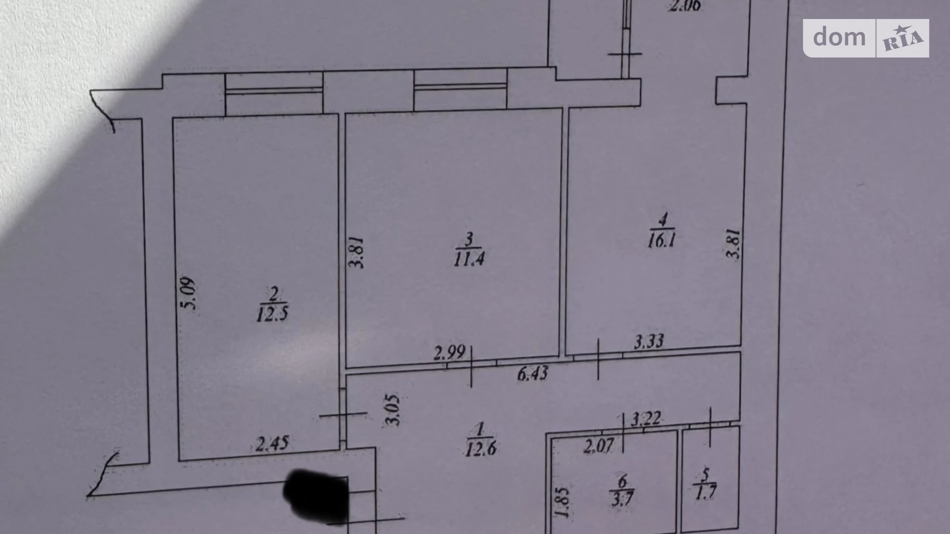 Продается 2-комнатная квартира 58 кв. м в Стрижавке, ул. Киевская, 224/2 - фото 4