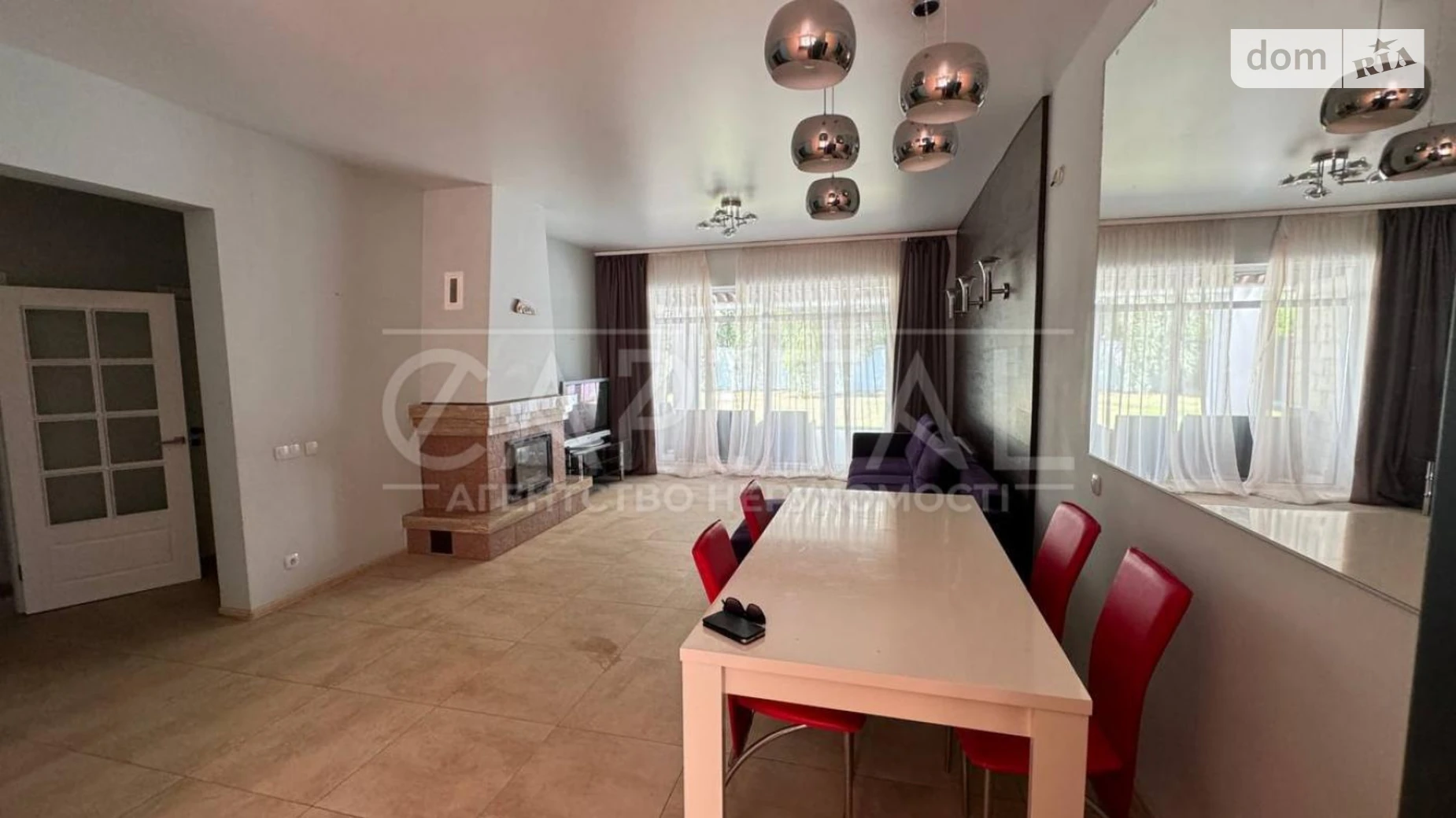 Сдается в аренду одноэтажный дом 120 кв. м с камином, цена: 1200 $ - фото 2