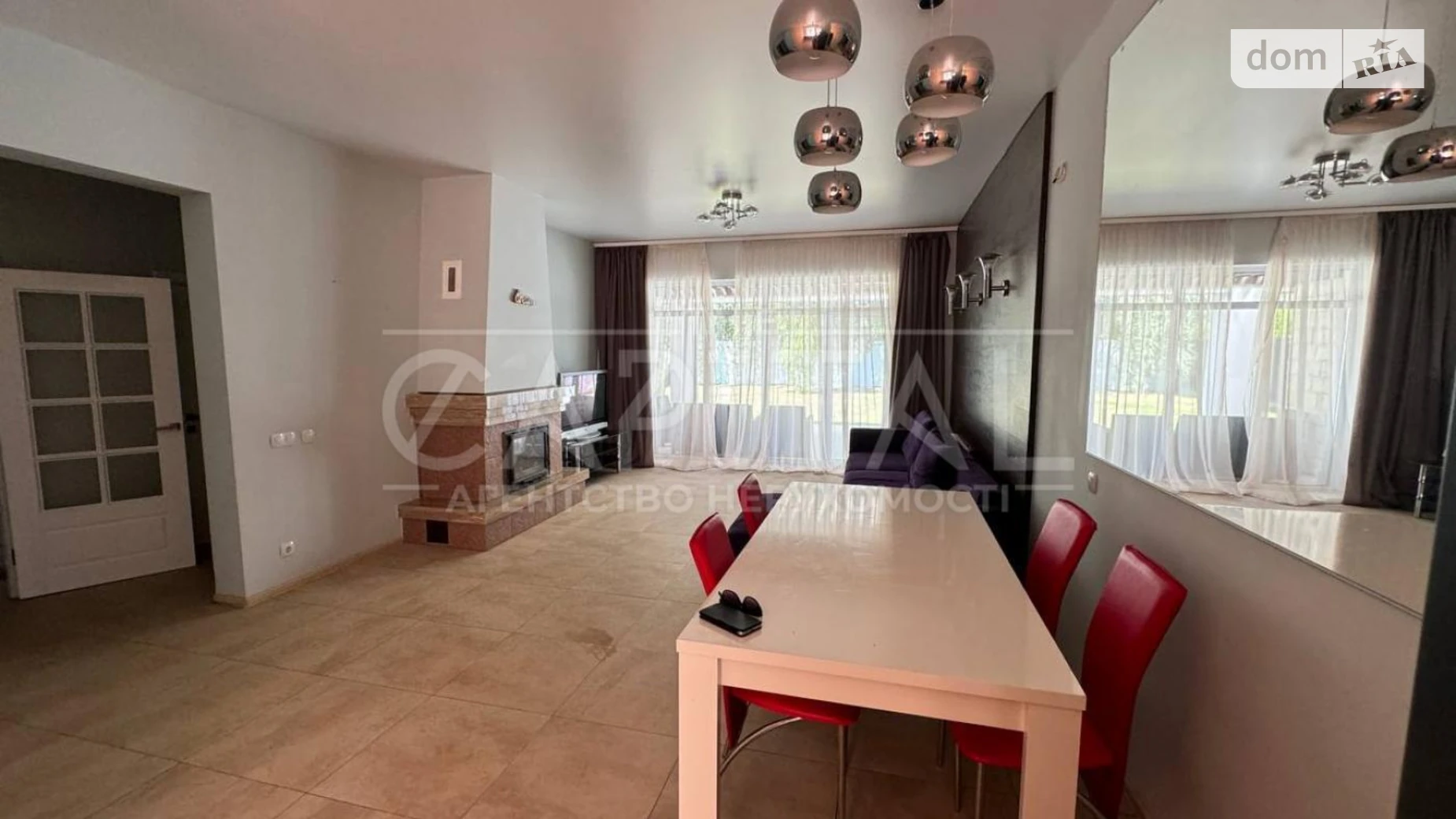 Сдается в аренду одноэтажный дом 120 кв. м с камином, цена: 1200 $ - фото 3