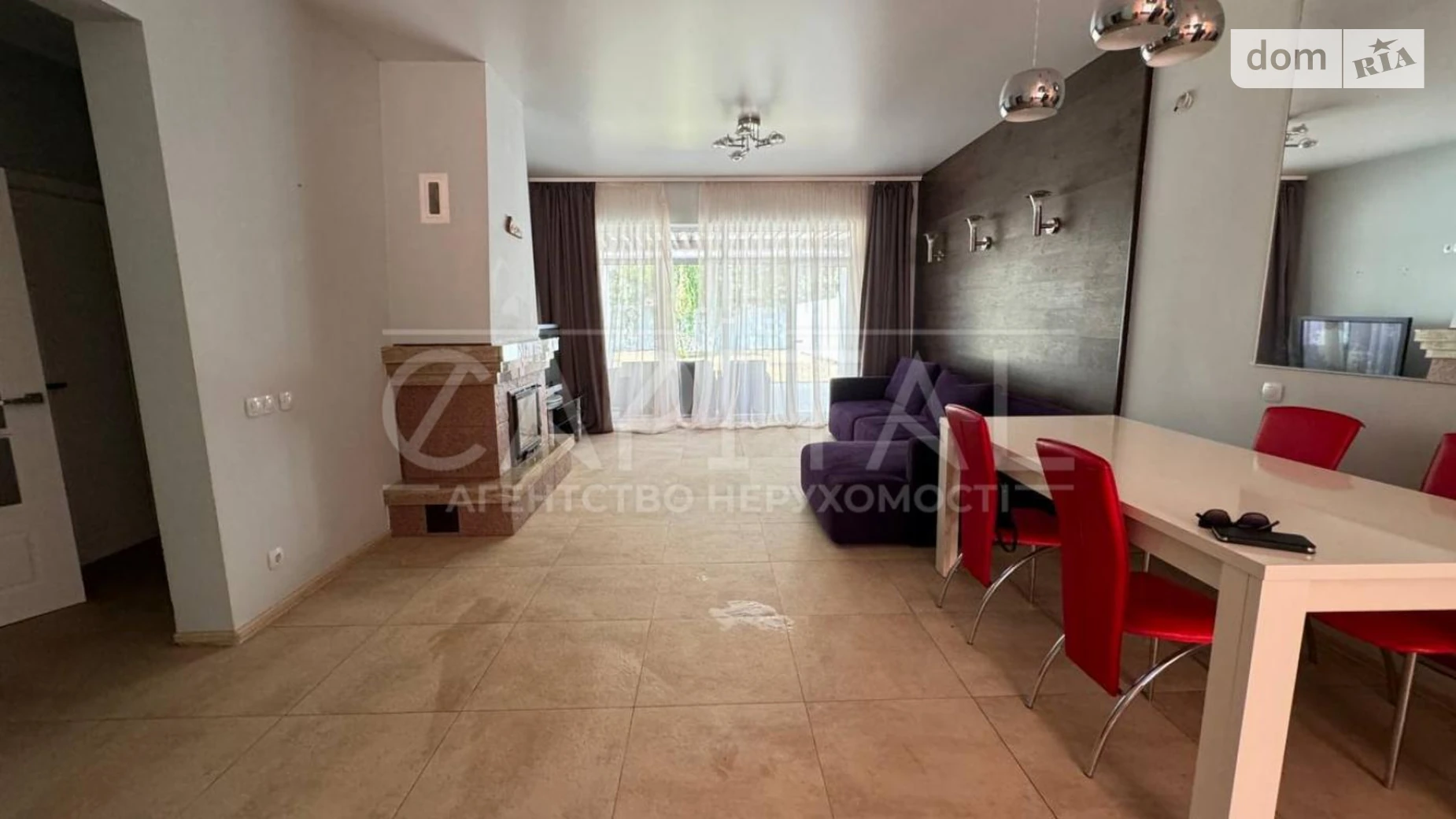 Сдается в аренду одноэтажный дом 120 кв. м с камином, цена: 1200 $ - фото 4