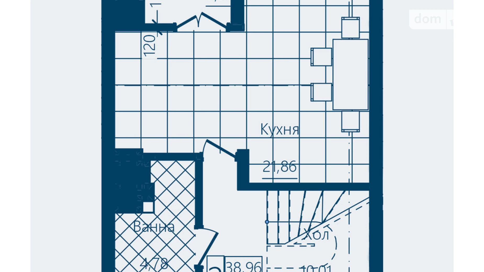 Продается 2-комнатная квартира 98.52 кв. м в Черновцах, ул. Героев Майдана, 194А - фото 2