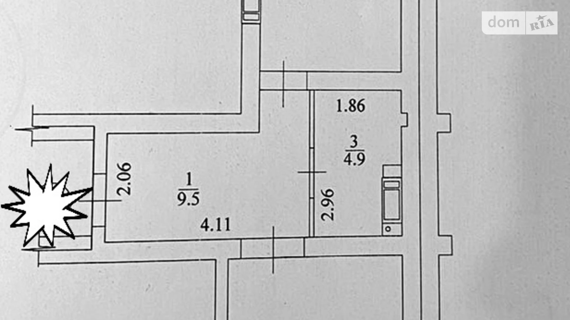 Продается 1-комнатная квартира 53.9 кв. м в Харькове, ул. Полтавский Шлях, 184А корпус 22 - фото 5