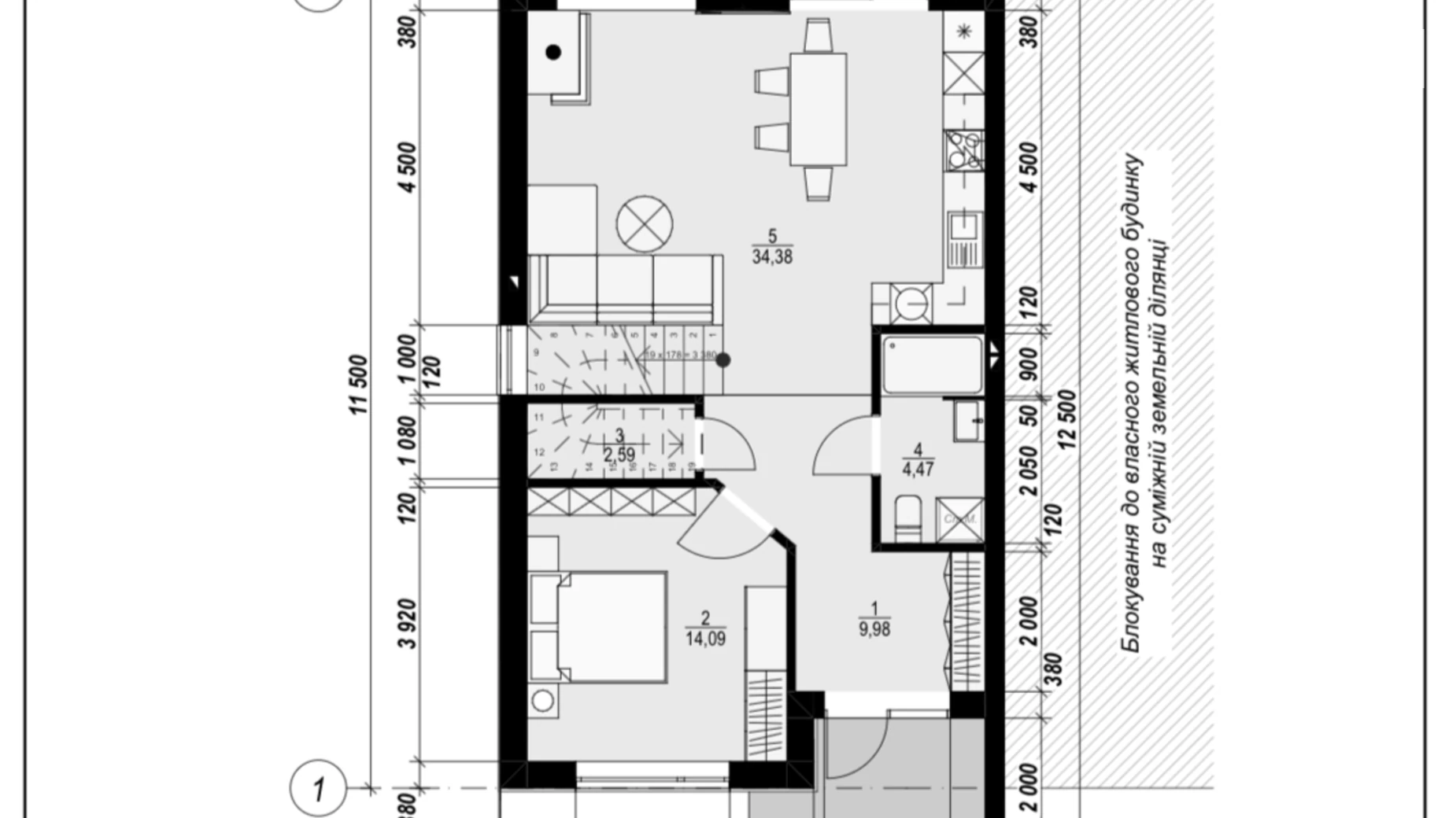 вул. Довженка Минай, цена: 900 $ - фото 3