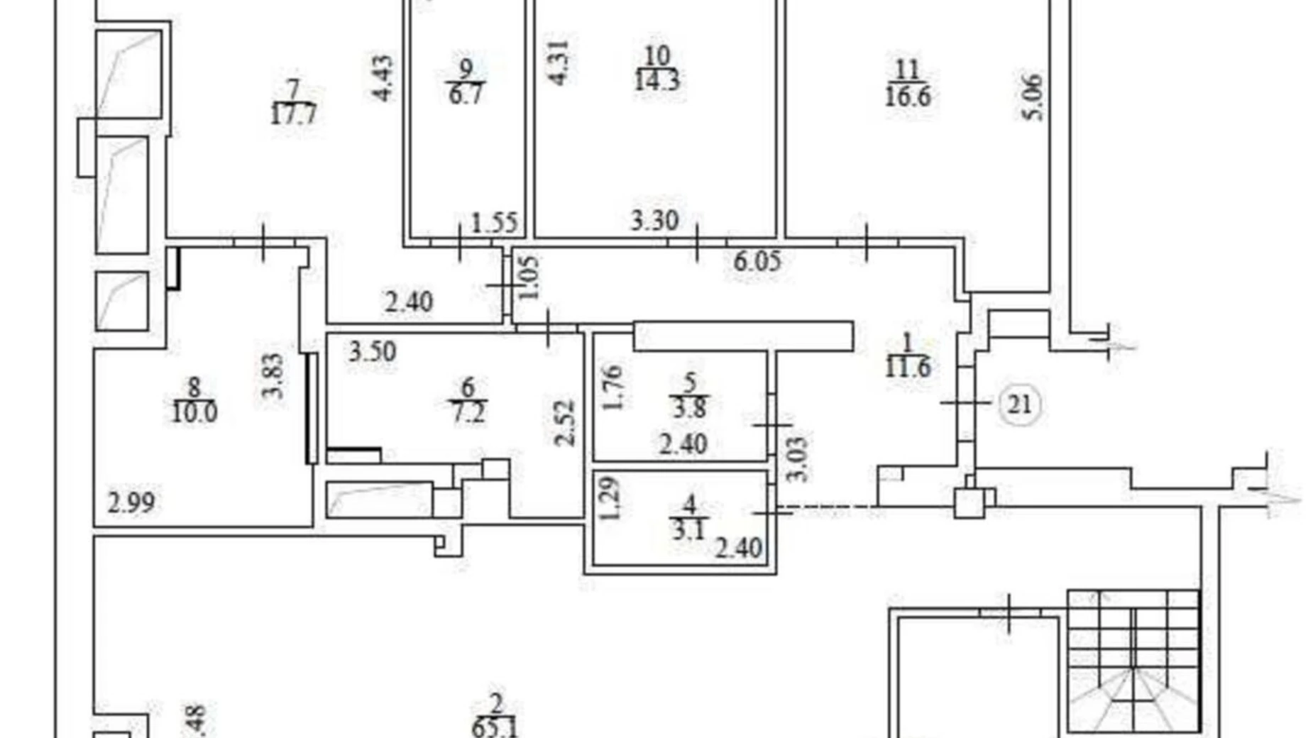 Продается 4-комнатная квартира 226 кв. м в Киеве, ул. Петра Сагайдачного, 18 - фото 5