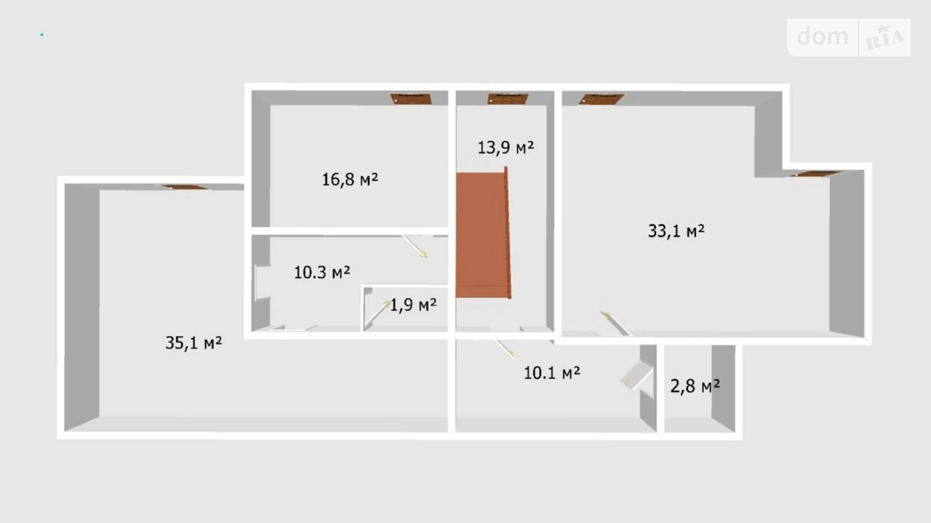 просп. Коцюбинского, 11 Ближнее замостье Винница, цена: 180000 $ - фото 2