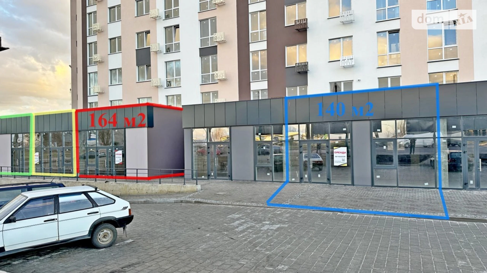 Здається в оренду приміщення вільного призначення 162.7 кв. м в 10-поверховій будівлі, цена: 73215 грн - фото 4