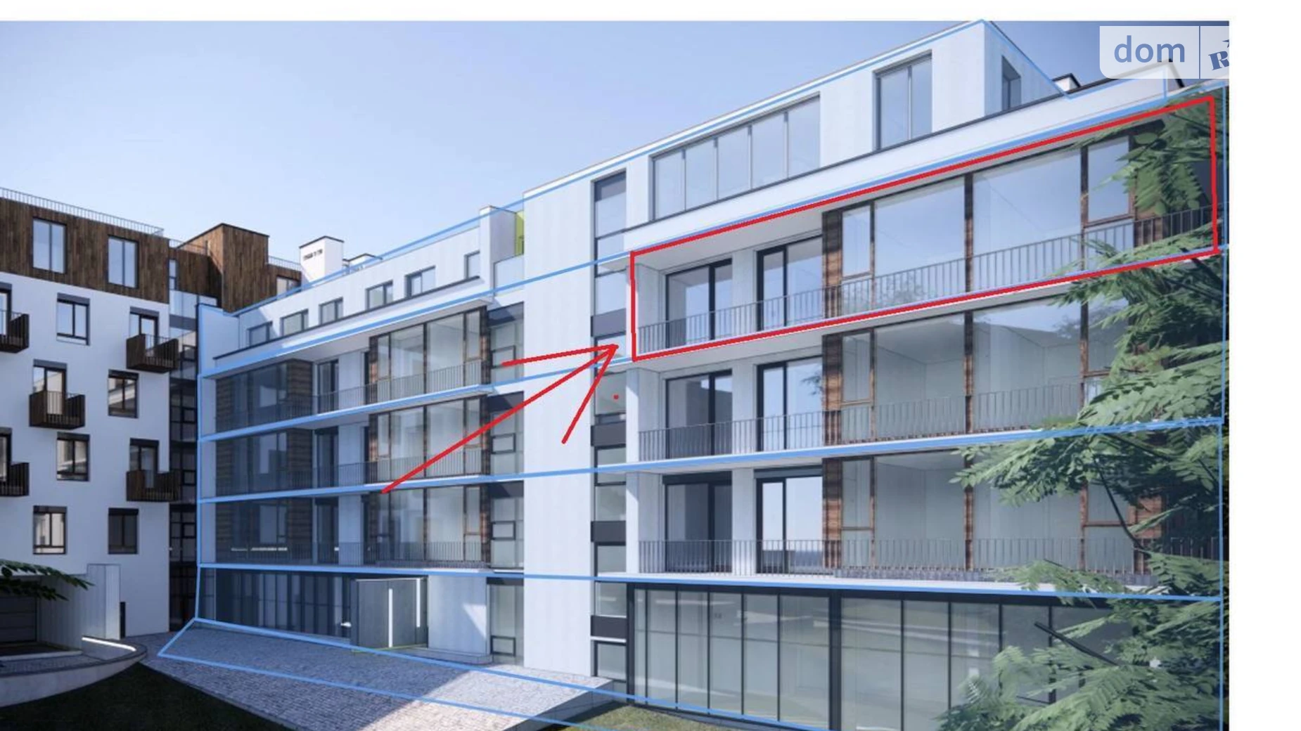 Продается 3-комнатная квартира 87.44 кв. м в, цена: 83100 $ - фото 4