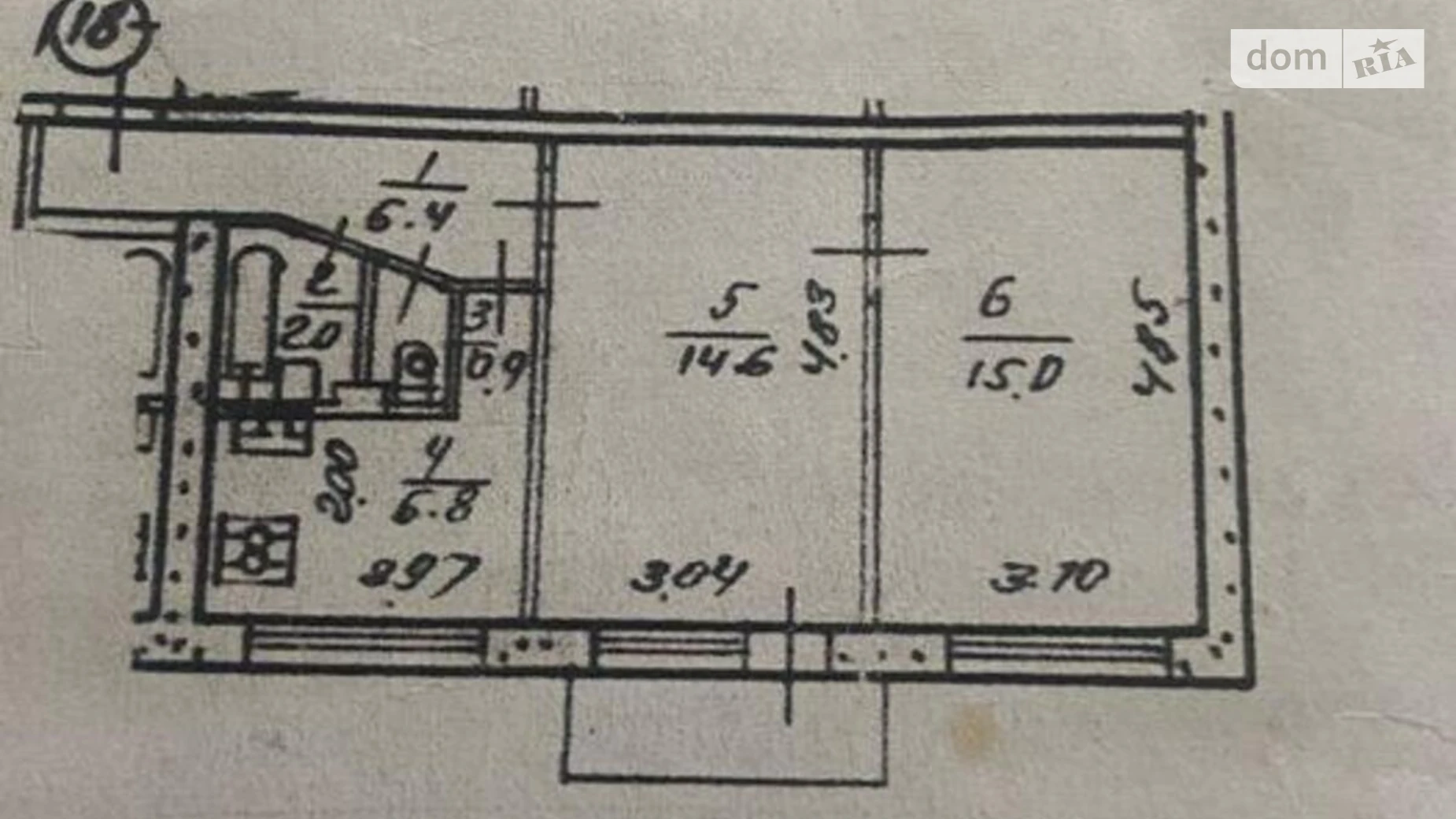 Продается 2-комнатная квартира 46.5 кв. м в Киеве, Харьковское шоссе, 21/3 - фото 5