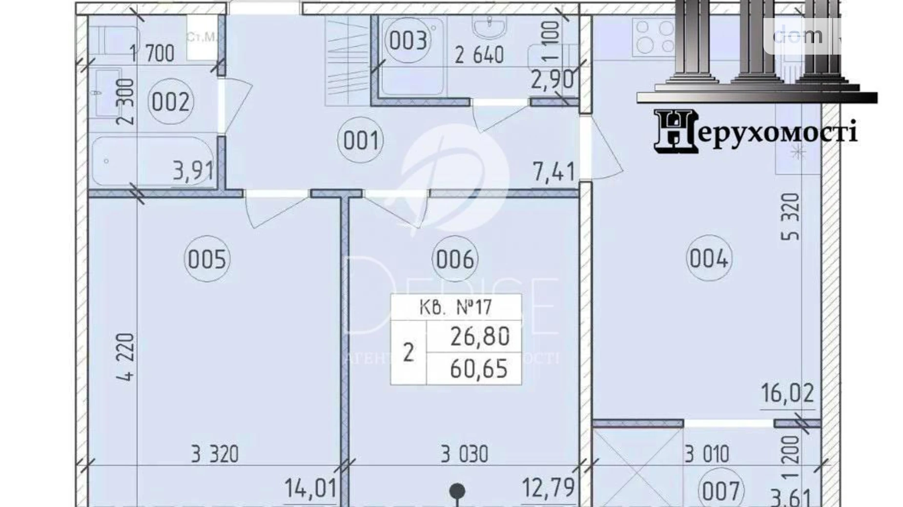 Продается 2-комнатная квартира 61 кв. м в Киеве, ул. Михаила Максимовича, 28Д - фото 4