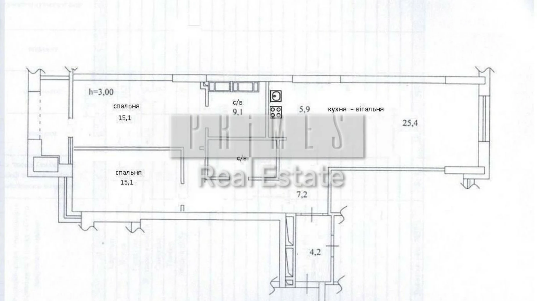 Продается 2-комнатная квартира 87 кв. м в Киеве, просп. Берестейский(Победы), 42А - фото 2