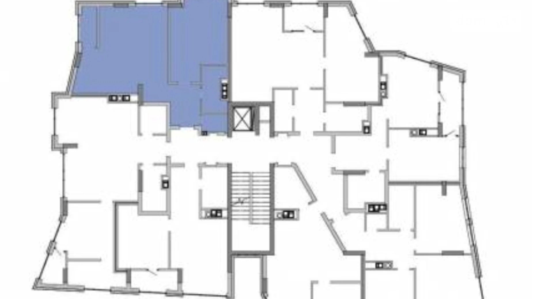 Продается 1-комнатная квартира 72.6 кв. м в Львове, ул. Ярославенко - фото 3