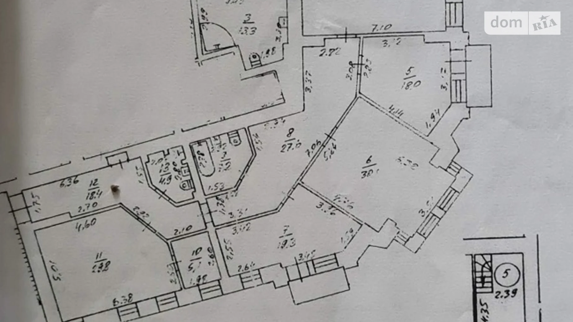 Продается 5-комнатная квартира 304.5 кв. м в Киеве, ул. Ольгинская, 2/1 - фото 2