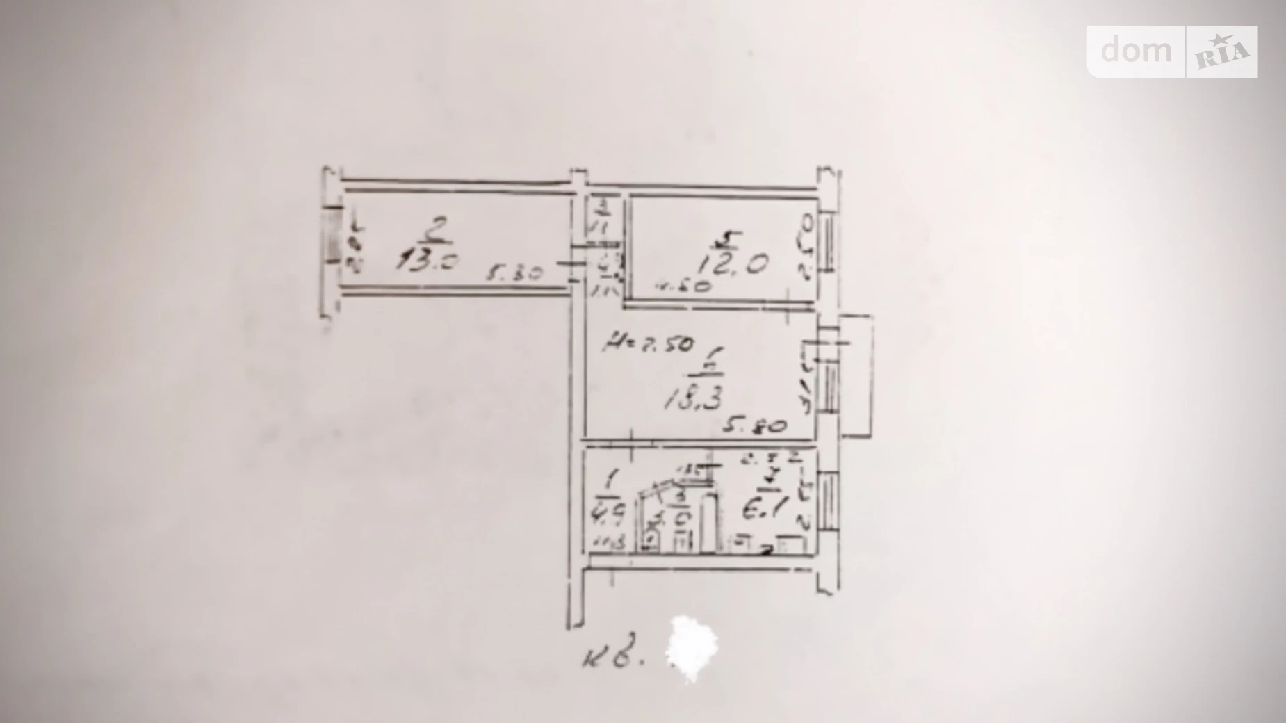 Продается 3-комнатная квартира 60.5 кв. м в Одессе, ул. Довженко - фото 3