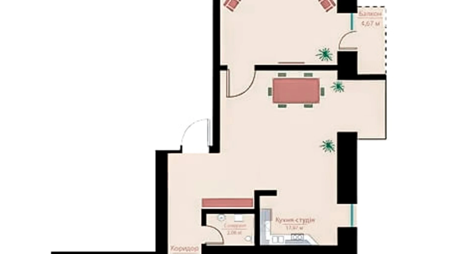 Продается 3-комнатная квартира 88.3 кв. м в Ивано-Франковске, ул. Независимости (Горького) - фото 2