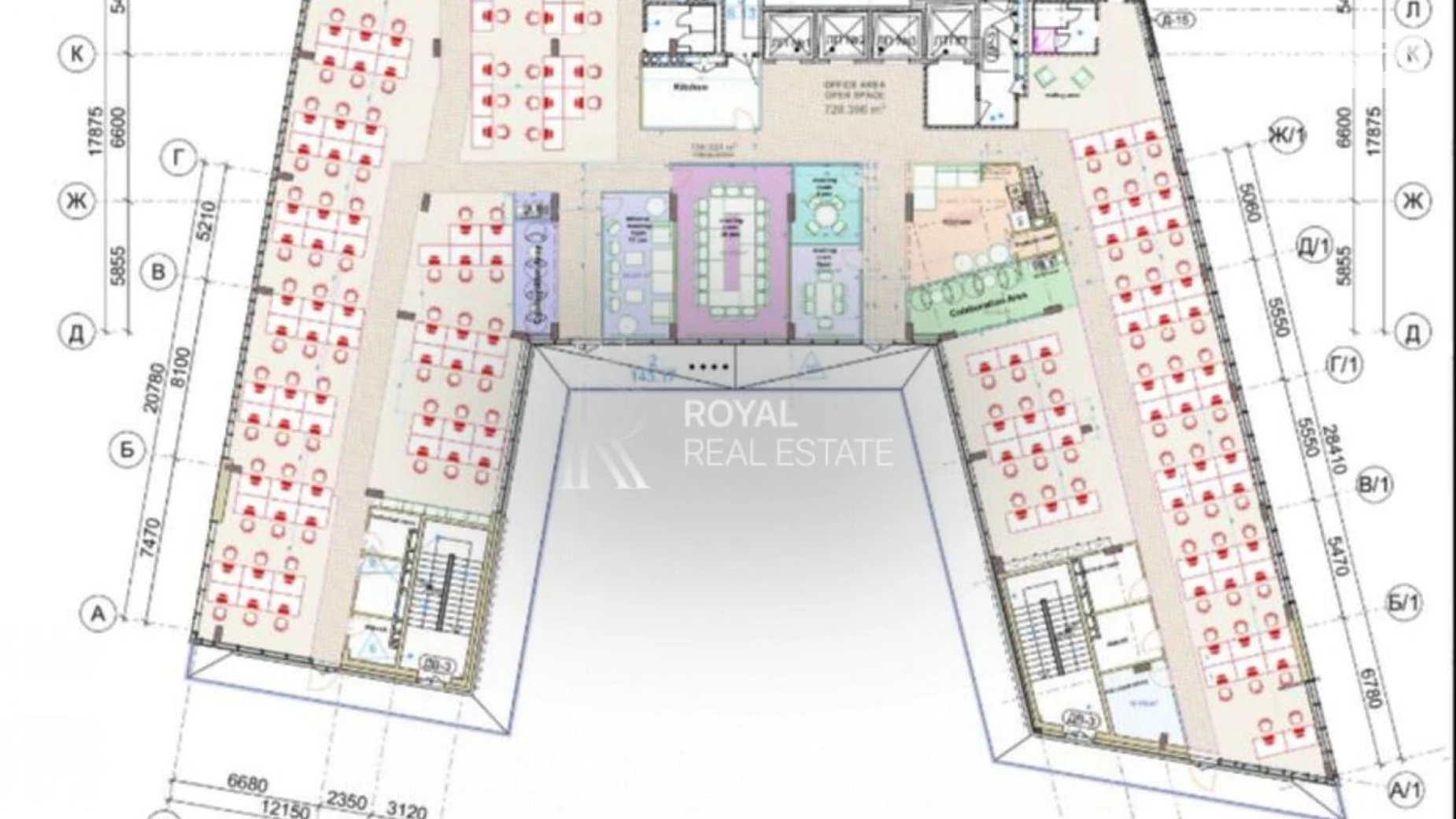Сдается в аренду офис 1053 кв. м в бизнес-центре, цена: 24000 $ - фото 2