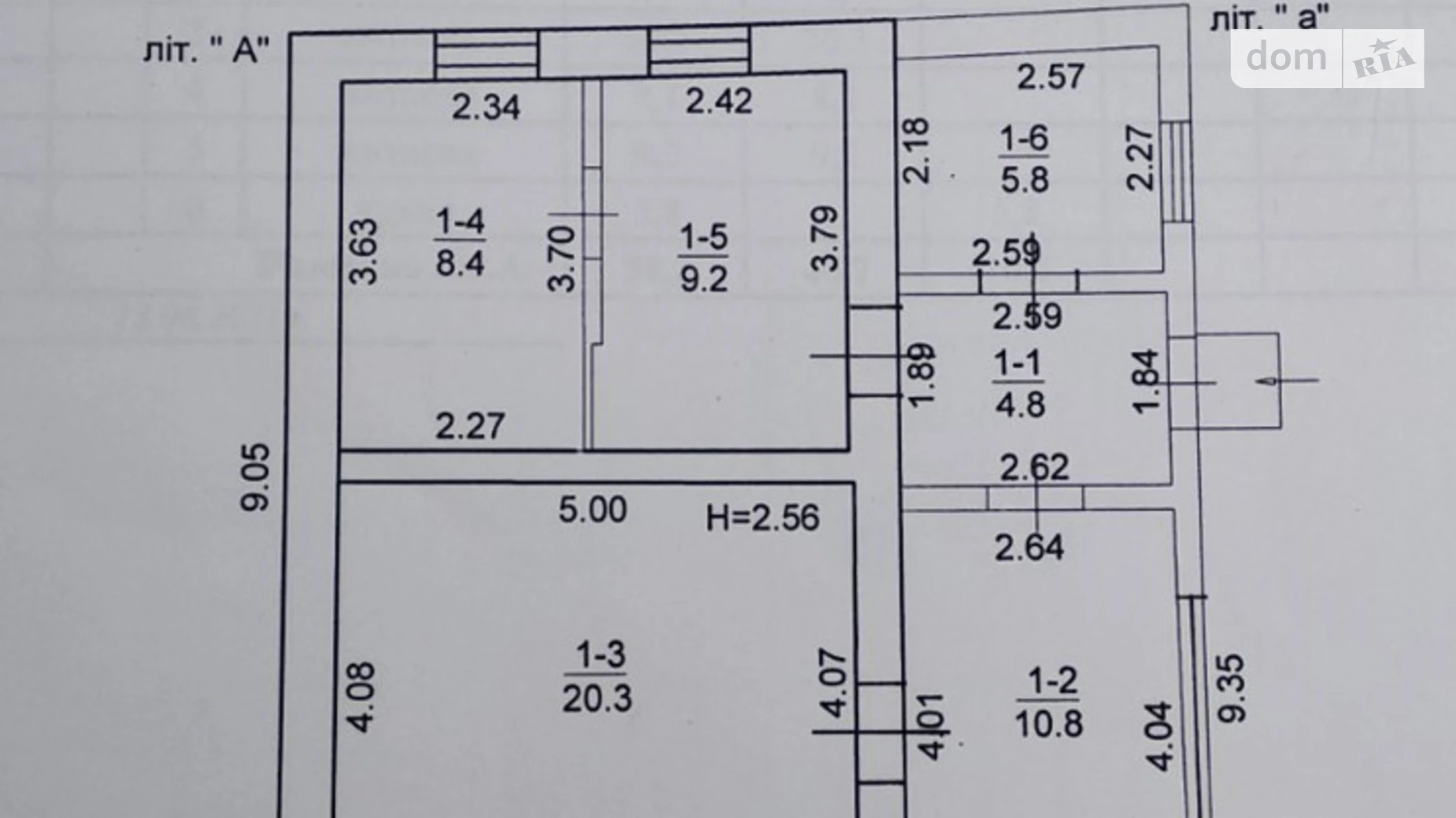 Продается одноэтажный дом 59.3 кв. м с беседкой, цена: 25000 $ - фото 4
