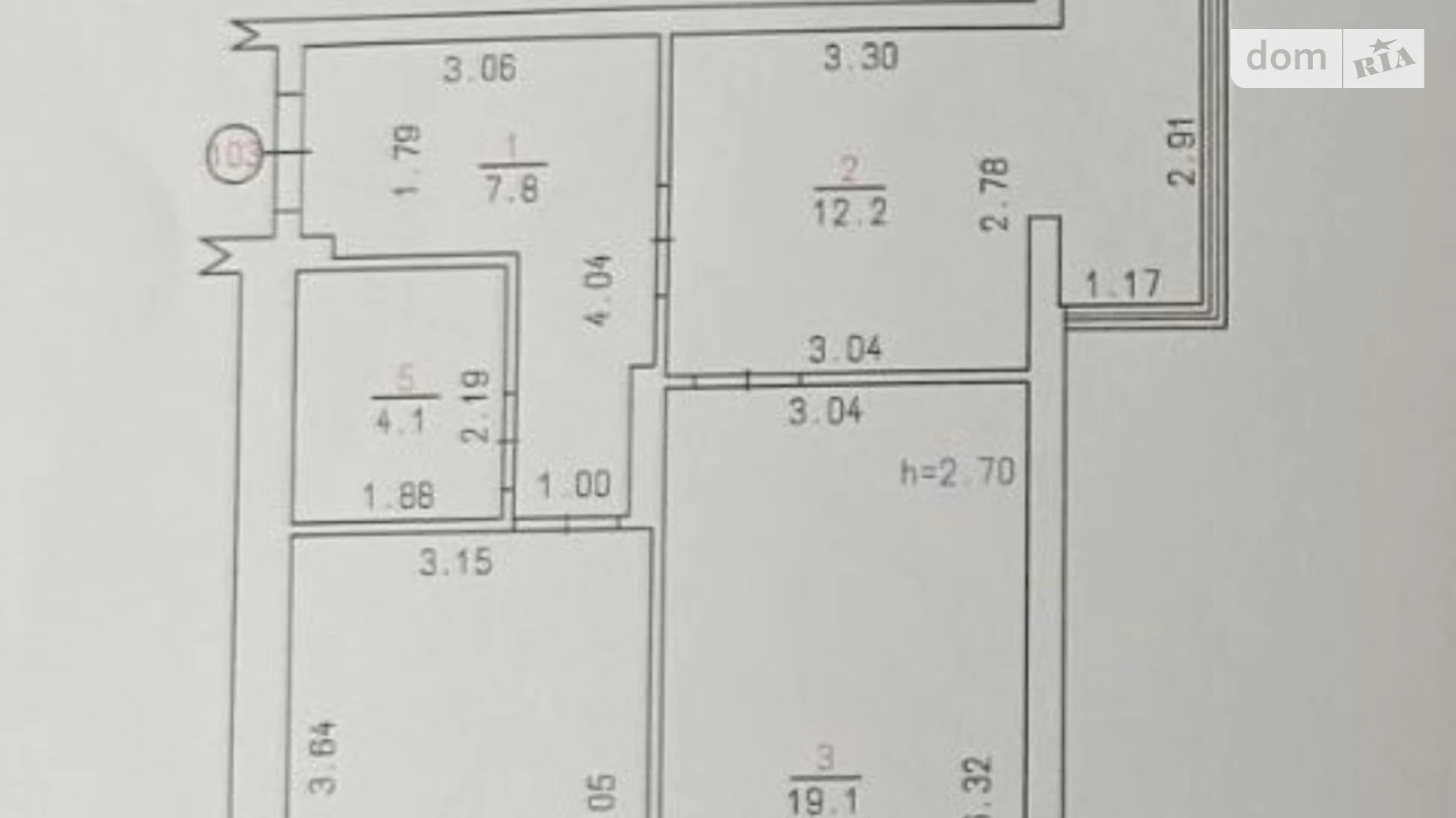 Продается 1-комнатная квартира 59 кв. м в Хмельницком, цена: 55000 $ - фото 4