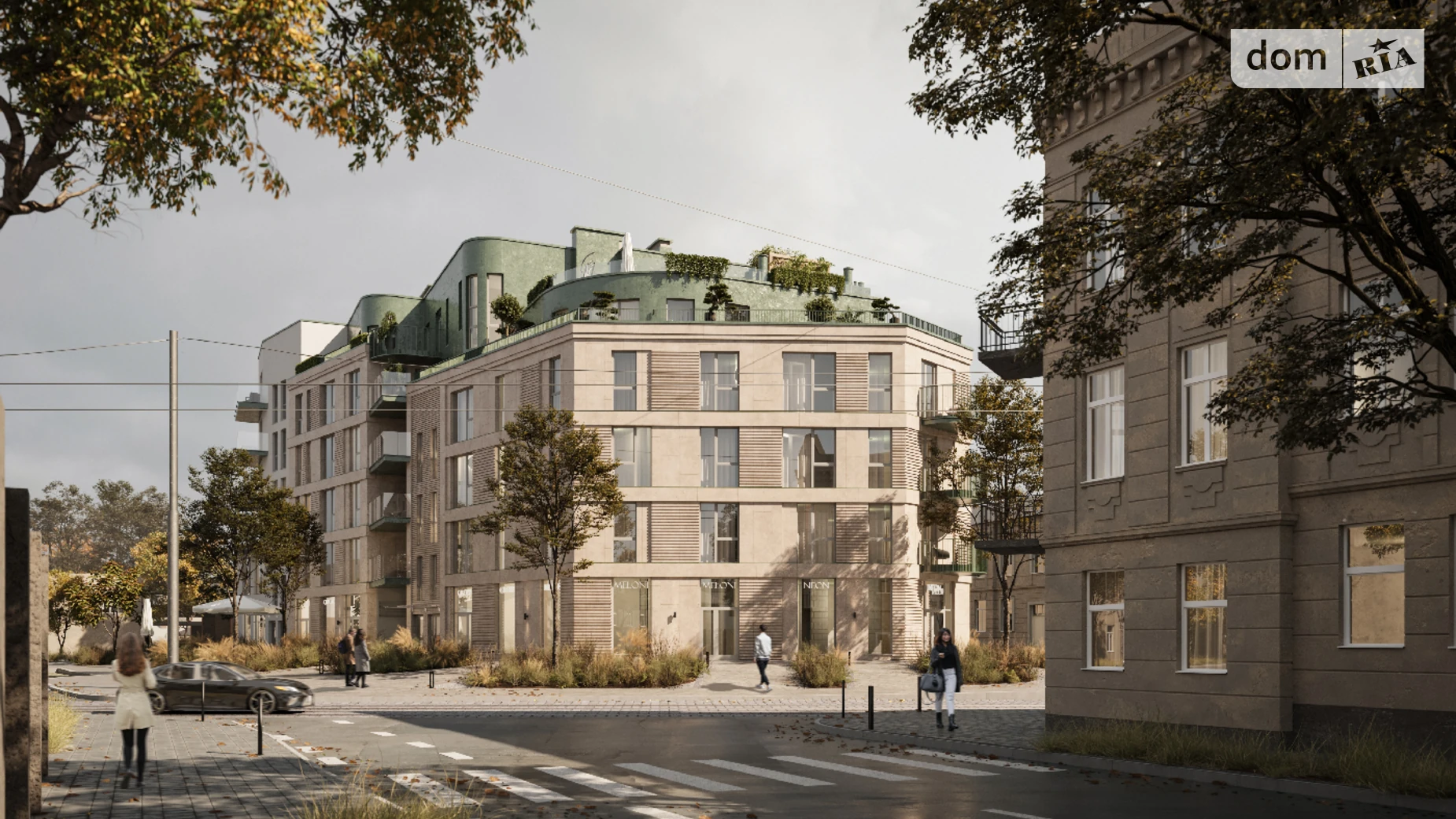 Продается 1-комнатная квартира 66.37 кв. м в Львове, ул. Дашкевича Романа, 2 - фото 2