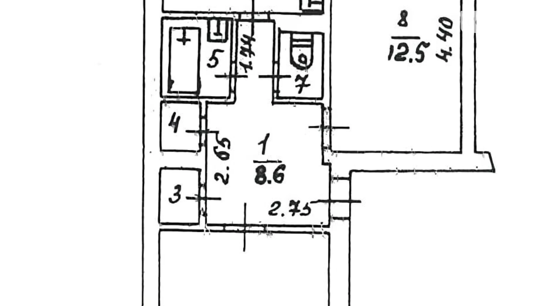 Продается 2-комнатная квартира 54.1 кв. м в Лугинах, ул. Армейская, 3 - фото 2