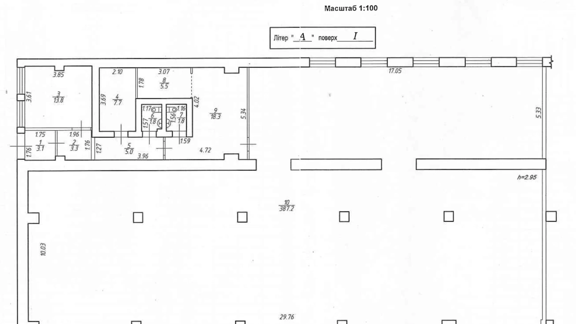 Здається в оренду приміщення вільного призначення 427 кв. м в 1-поверховій будівлі, цена: 256000 грн - фото 2