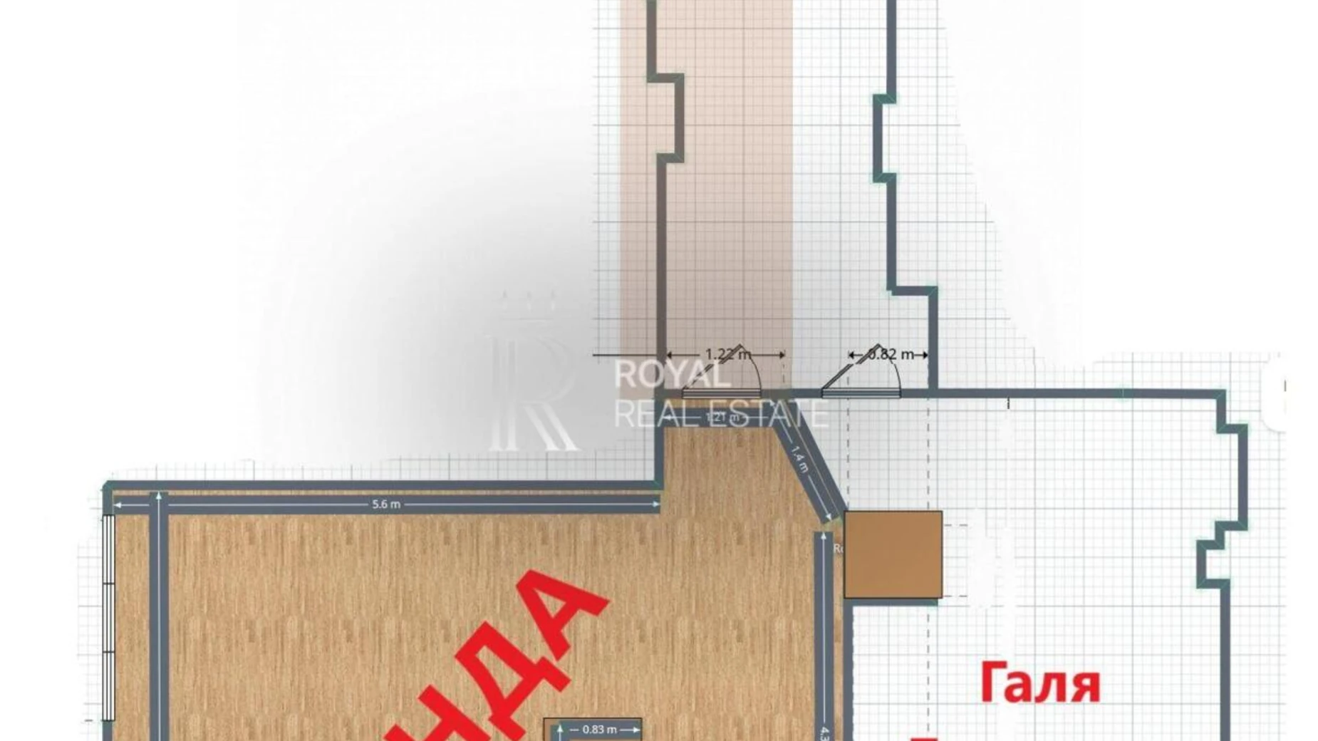 Здається в оренду приміщення вільного призначення 50 кв. м в 20-поверховій будівлі, цена: 1320 $ - фото 2