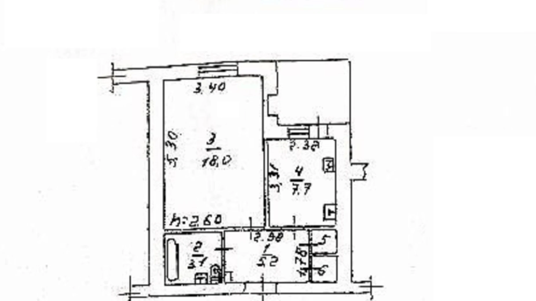 Продается 1-комнатная квартира 37.9 кв. м в Одессе, ул. Михаила Грушевского - фото 2