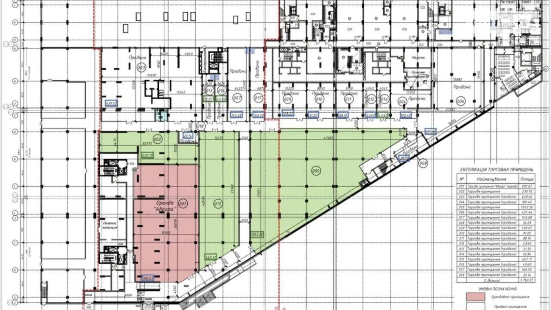 Сдается в аренду помещения свободного назначения 1062 кв. м в 3-этажном здании, цена: 371700 грн - фото 4