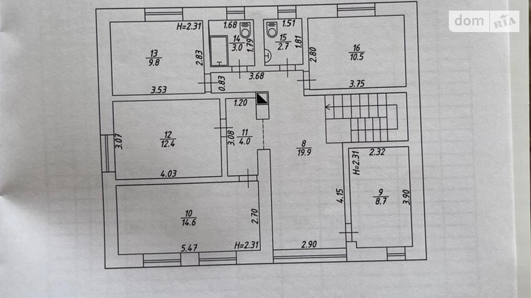 Продается дом на 2 этажа 271.9 кв. м с подвалом, цена: 98500 $ - фото 5