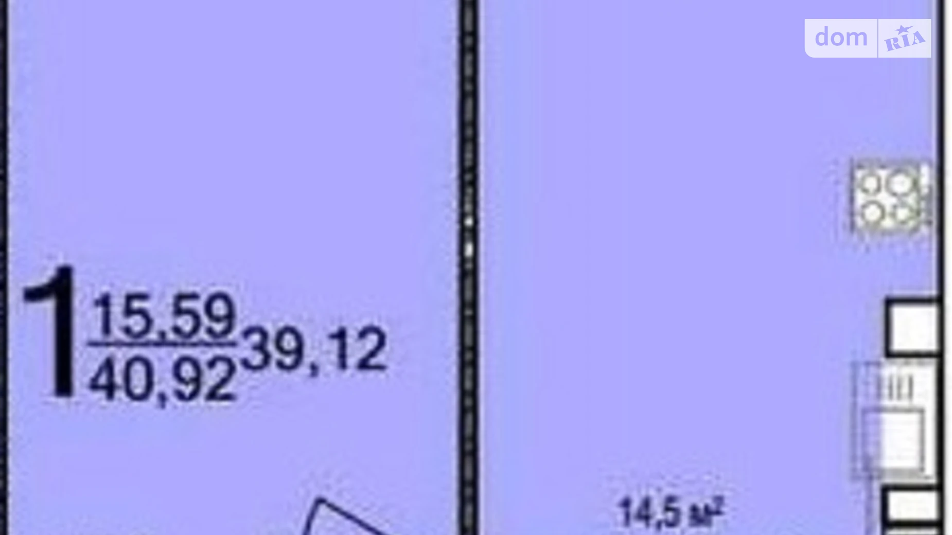 Продается 1-комнатная квартира 42 кв. м в Харькове, ул. Академика Барабашова, 14Б - фото 2