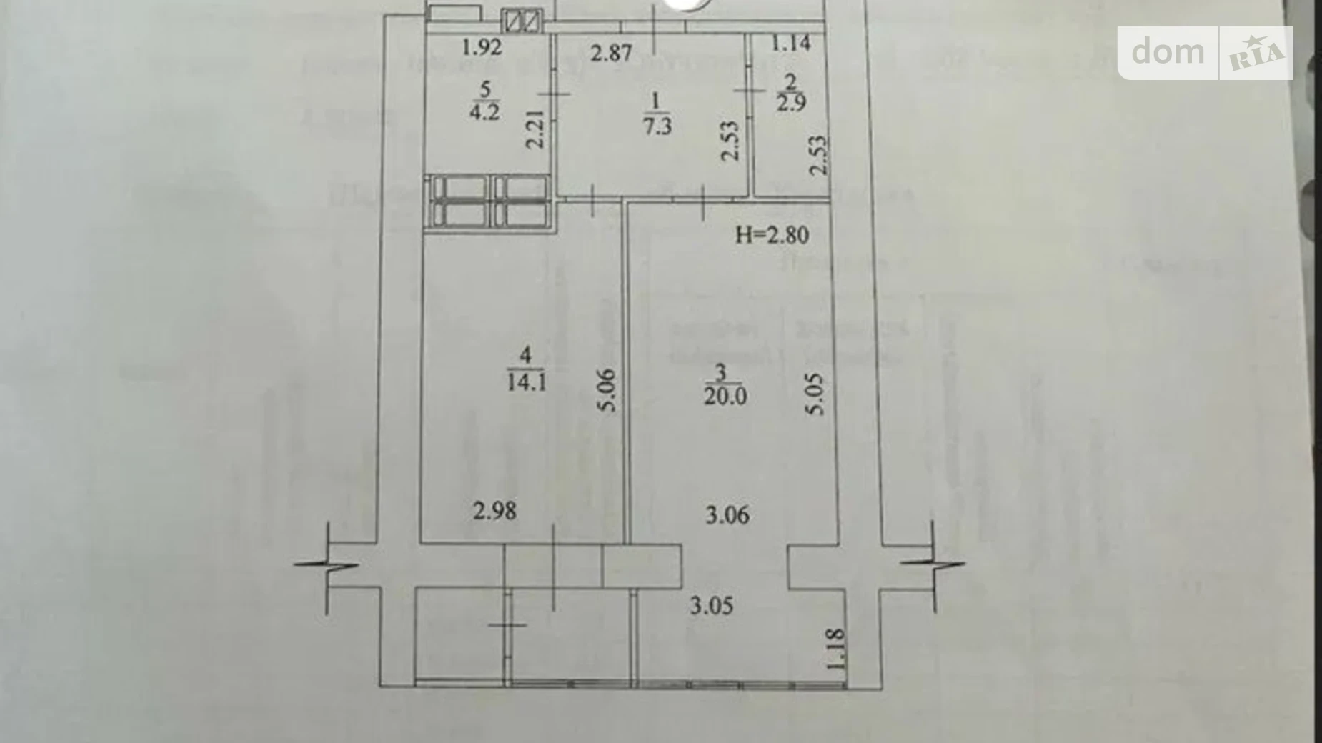 Продается 1-комнатная квартира 51.3 кв. м в Харькове, ул. Клочковская, 108 корпус 1 - фото 5