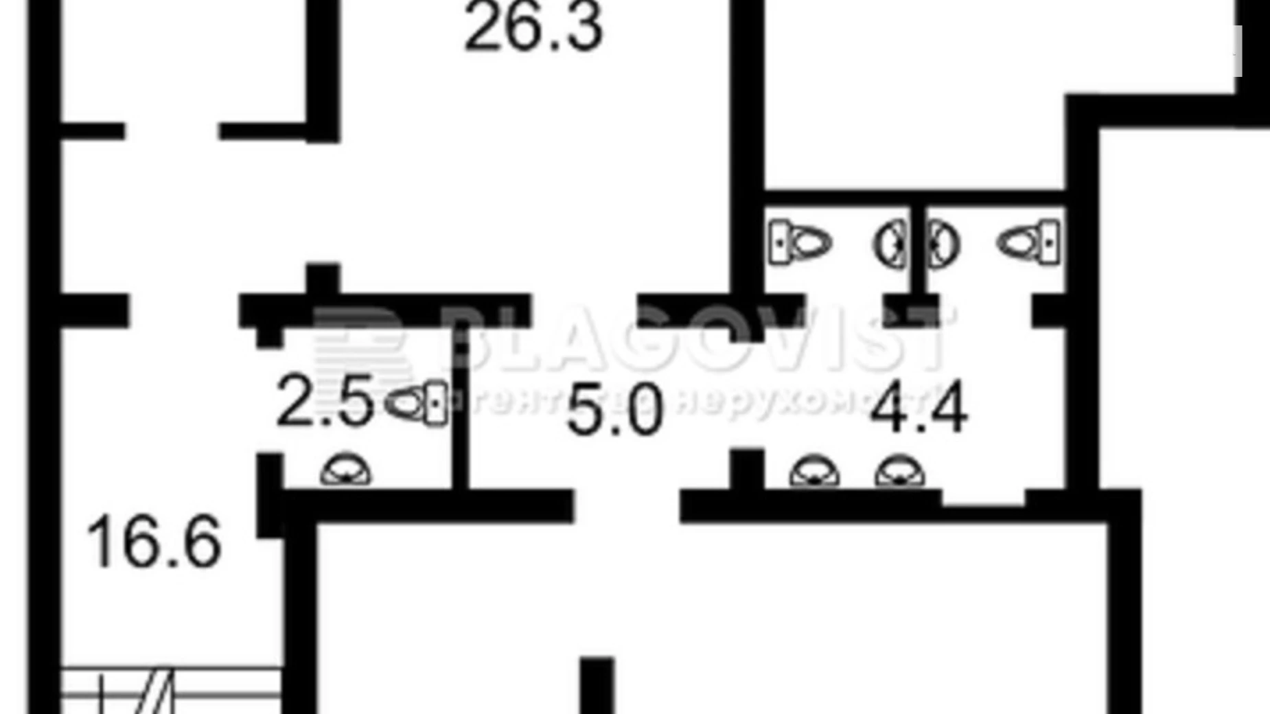 Продается объект сферы услуг 188.4 кв. м в 5-этажном здании, цена: 350000 $ - фото 4