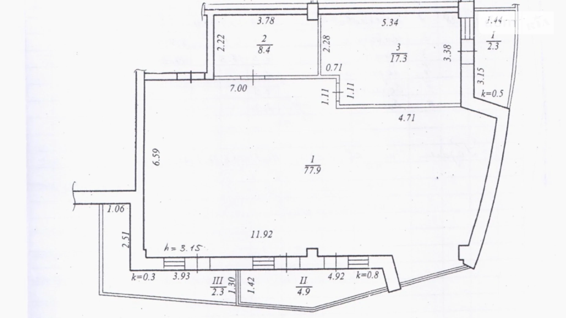 Продается 3-комнатная квартира 116 кв. м в Днепре, ул. Староказацкая(Комсомольская), 46А - фото 4