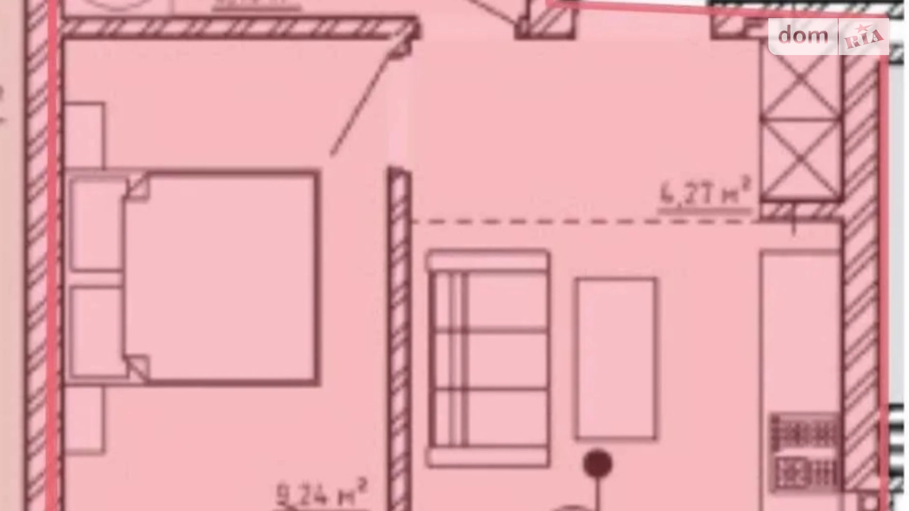 Продается 1-комнатная квартира 35 кв. м в Львове, цена: 43000 $ - фото 4