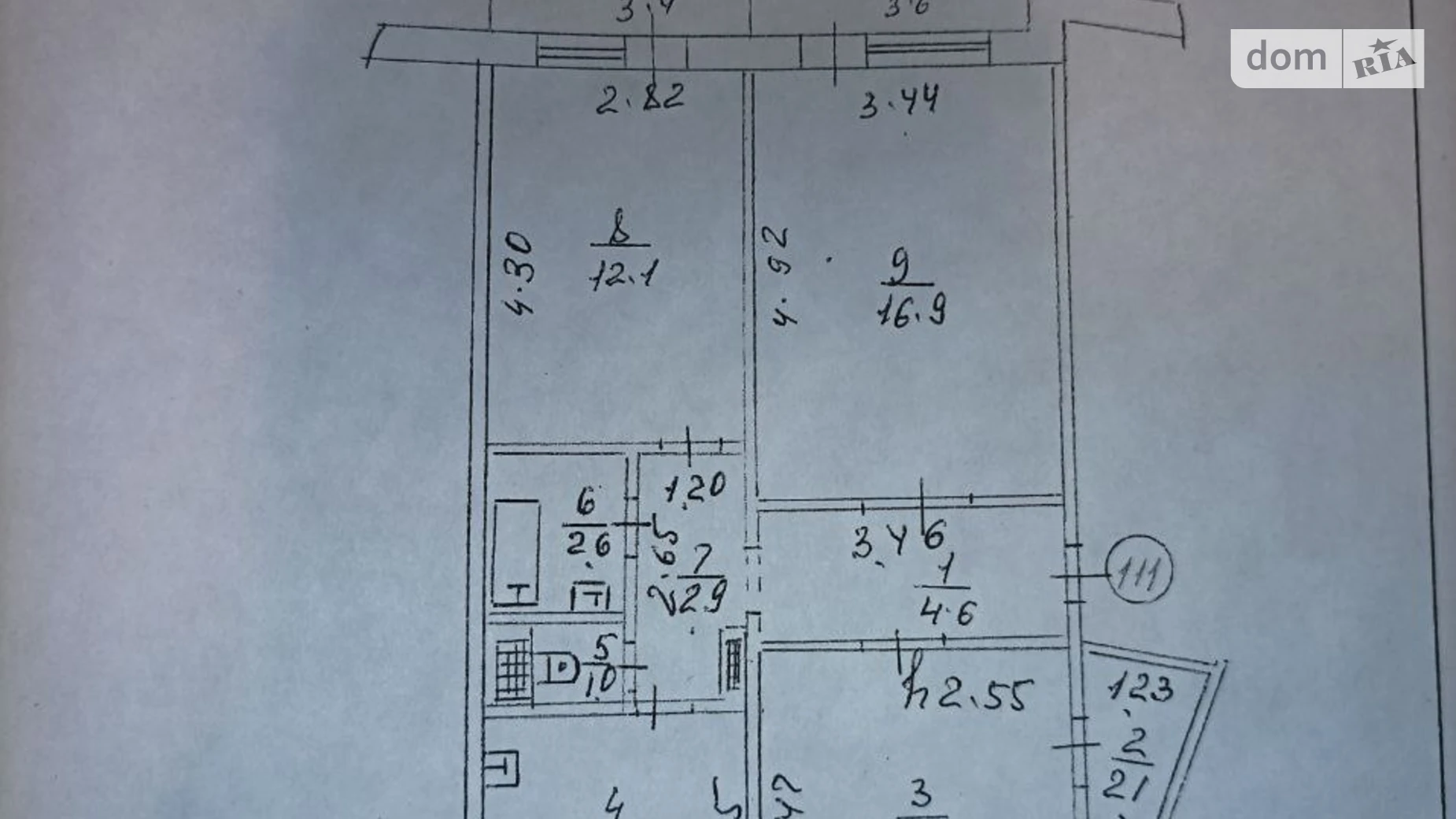 Продается 3-комнатная квартира 65.5 кв. м в Сумах, цена: 20000 $ - фото 3