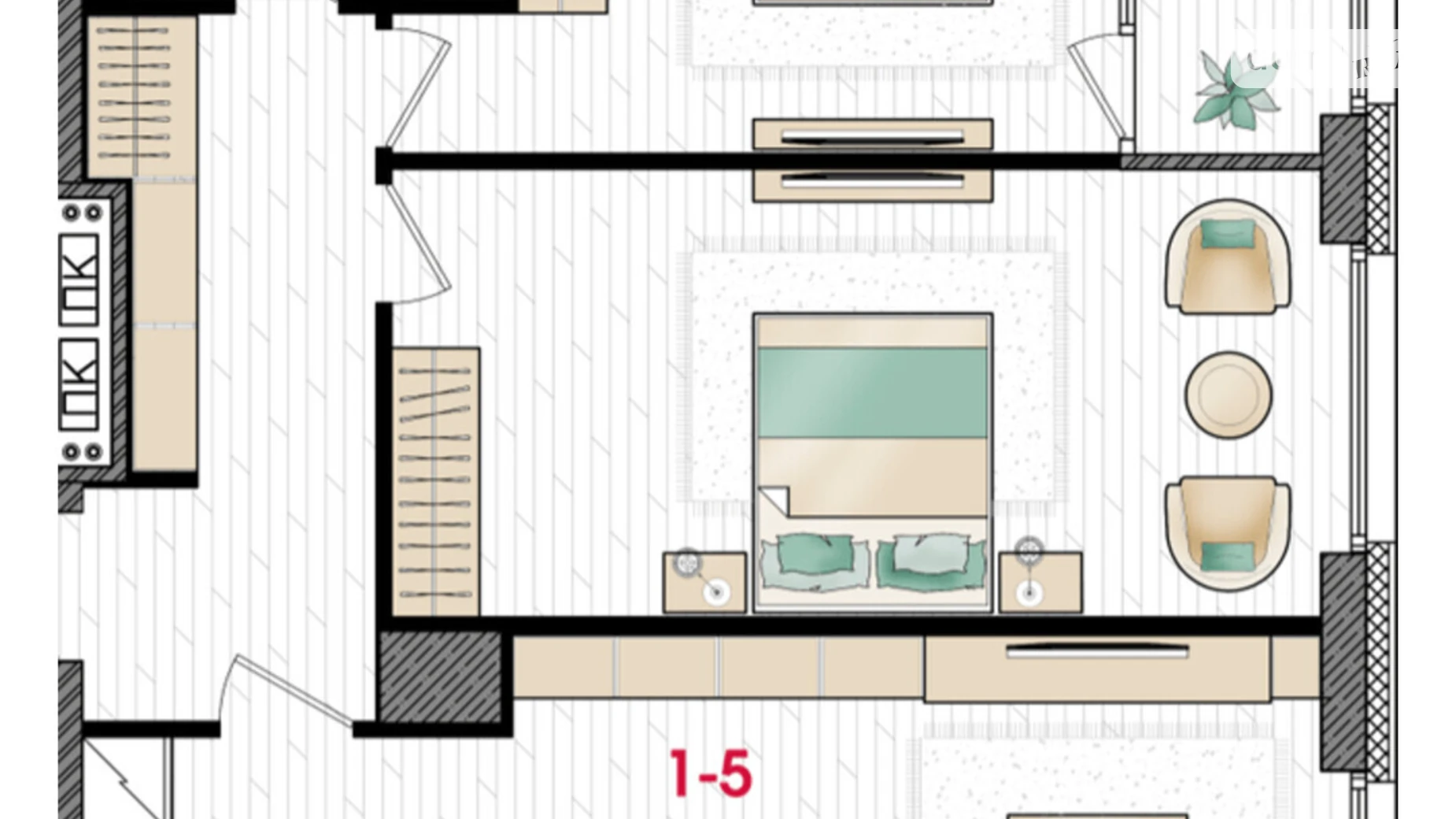 Продается 2-комнатная квартира 78 кв. м в Днепре, ул. Уляновская(Ульянова), 11 - фото 2